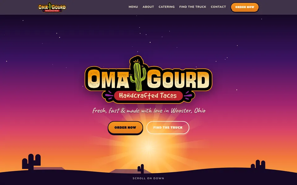 The home page of omagourd.com